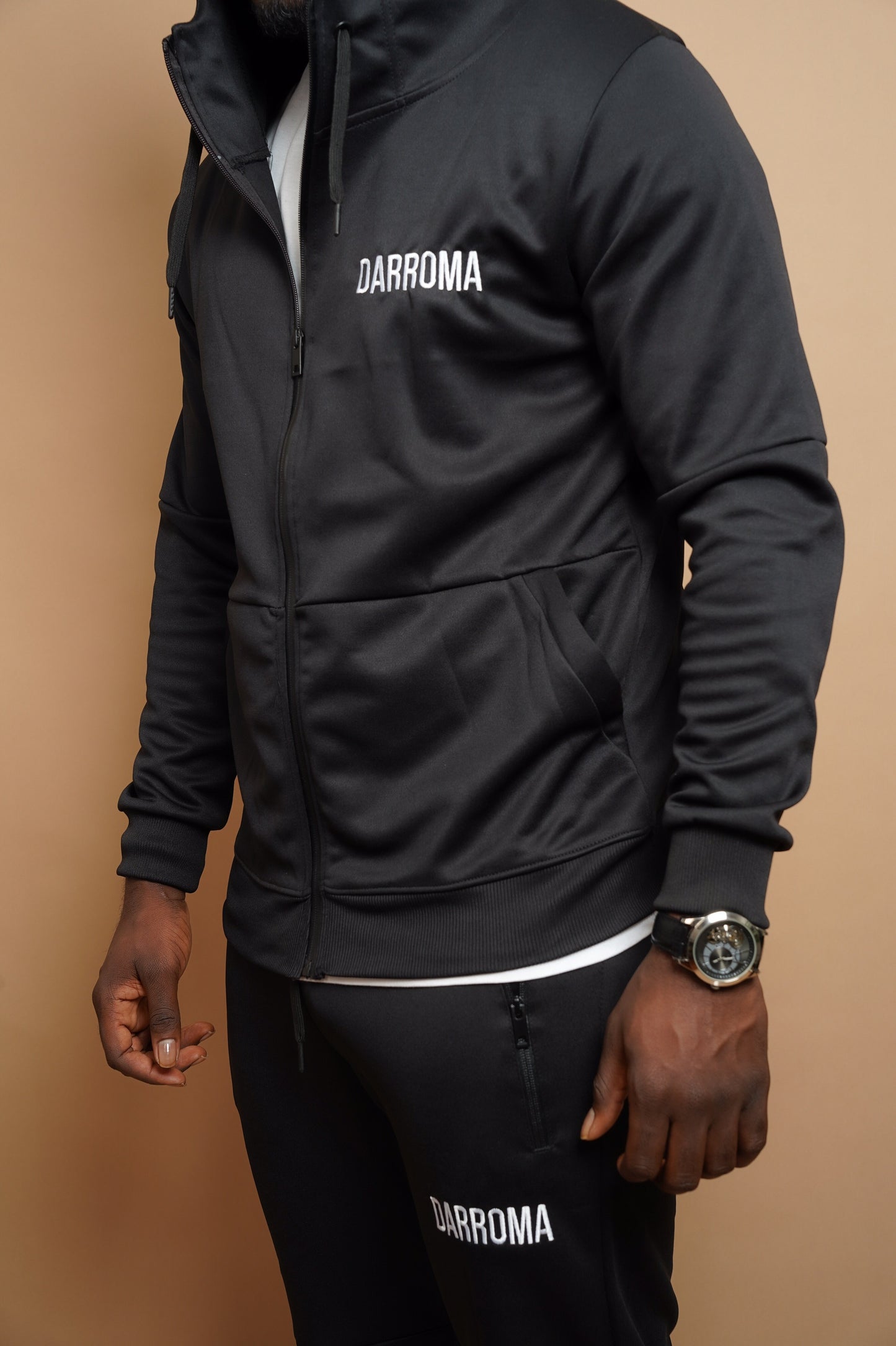 Darroma Tech Men's Full-Zip Hoodie