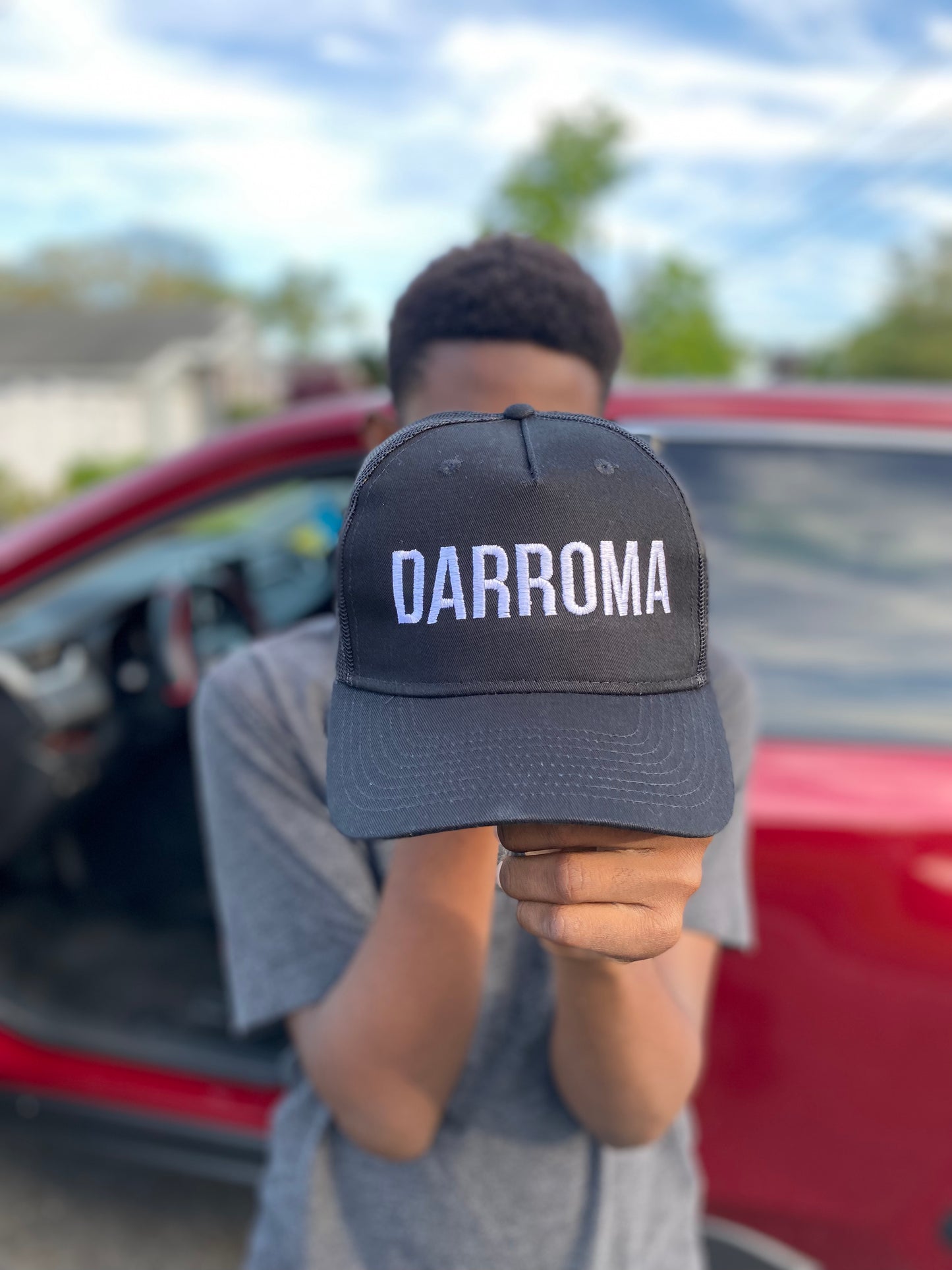 Darroma’s Raw Trucker Hat “Black”